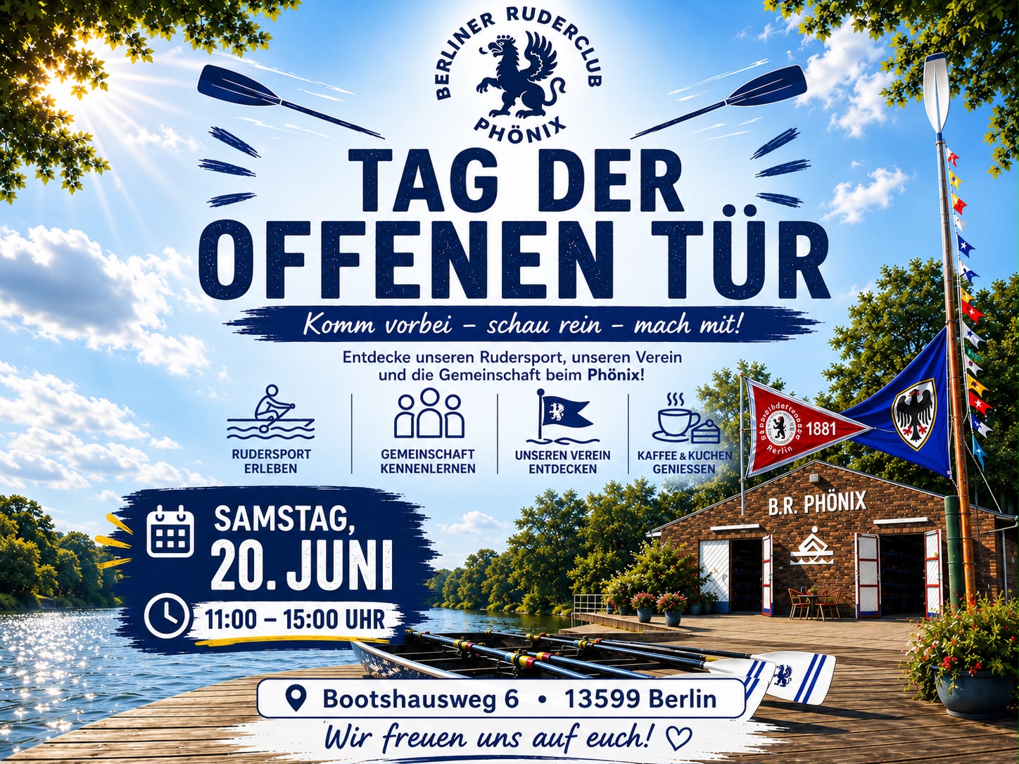 Tag der Offenen Tür bei BR-Phönix 2026 (Poster)